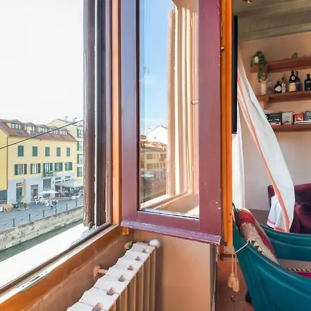 Easylife - Splendido Appartamento Con Vista Sul Naviglio Grande Milaan Buitenkant foto